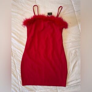 NWT Charlotte Russe red Night Out dress